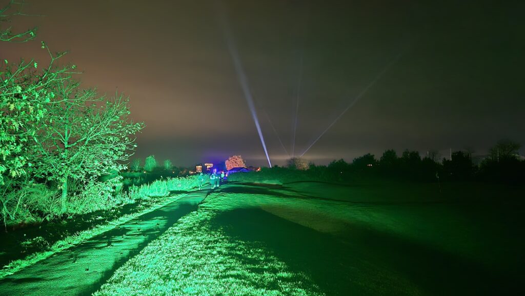 LED verlichting golfbaan de Haenen Oosterhout